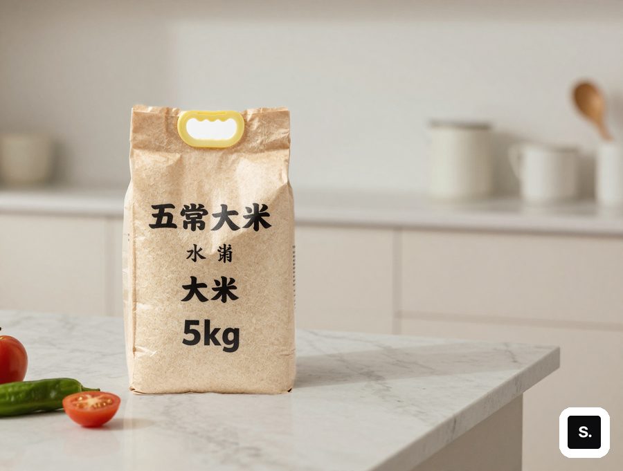 五常大米厨房场景